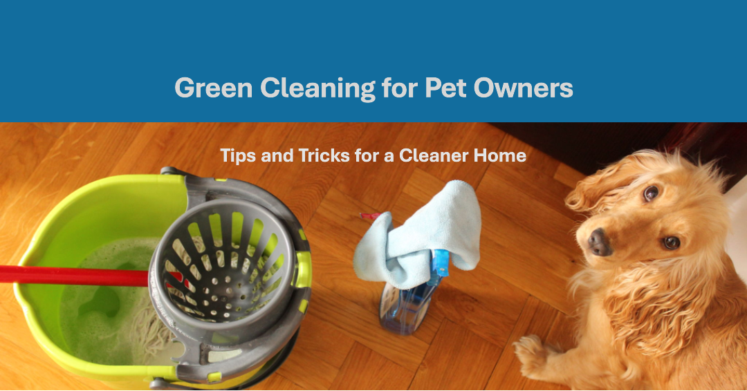 Green Cleaning for Pet Owners: Tips and Tricks for a Cleaner Home